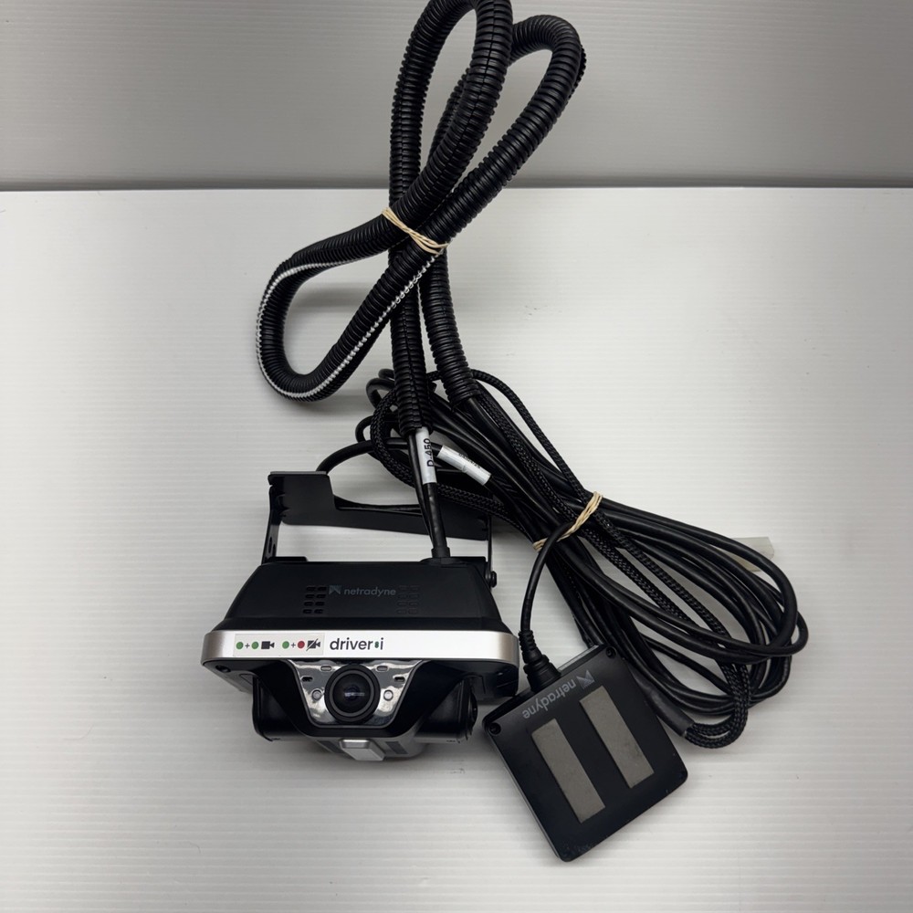 Netradyne Driver-i D-450 Dash Camera System W/ Modem & Harness OEM (UNTESTED)