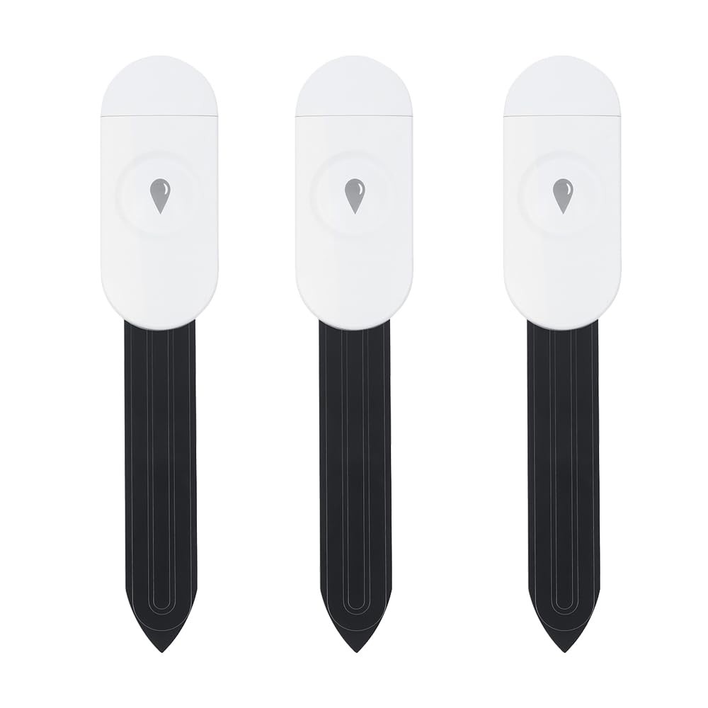 Intelligent Soil Moisture Sensor, 3 Pack, Zigbee Hub Required, Capacitive garden