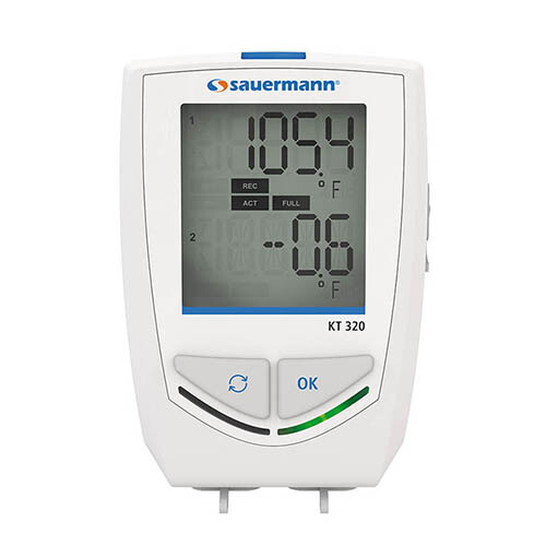 Sauermann KT 320 Bluetooth Multi-Function Data Logger w/Probe Inputs