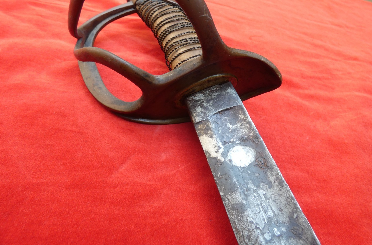 ANTIQUE AMERICAN M1840 WRIST BREAKER CAVALRY SABER CIVIL WAR sword dagger blade