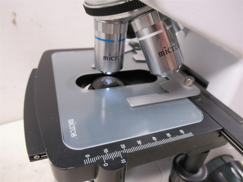 Micros Austria Biological Microscope 4 Objectives & Eyepieces MCX100LED Daffodil