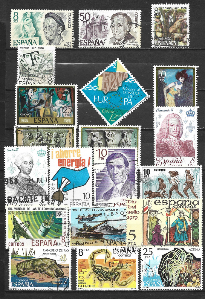 SPAIN - 1978 / 1979 MIXED SELECTION.