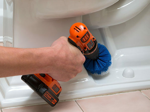 Drill Brushes Set 3Pcs Tile Grout Power Scrubber Cleaner Spin Tub Shower Wall