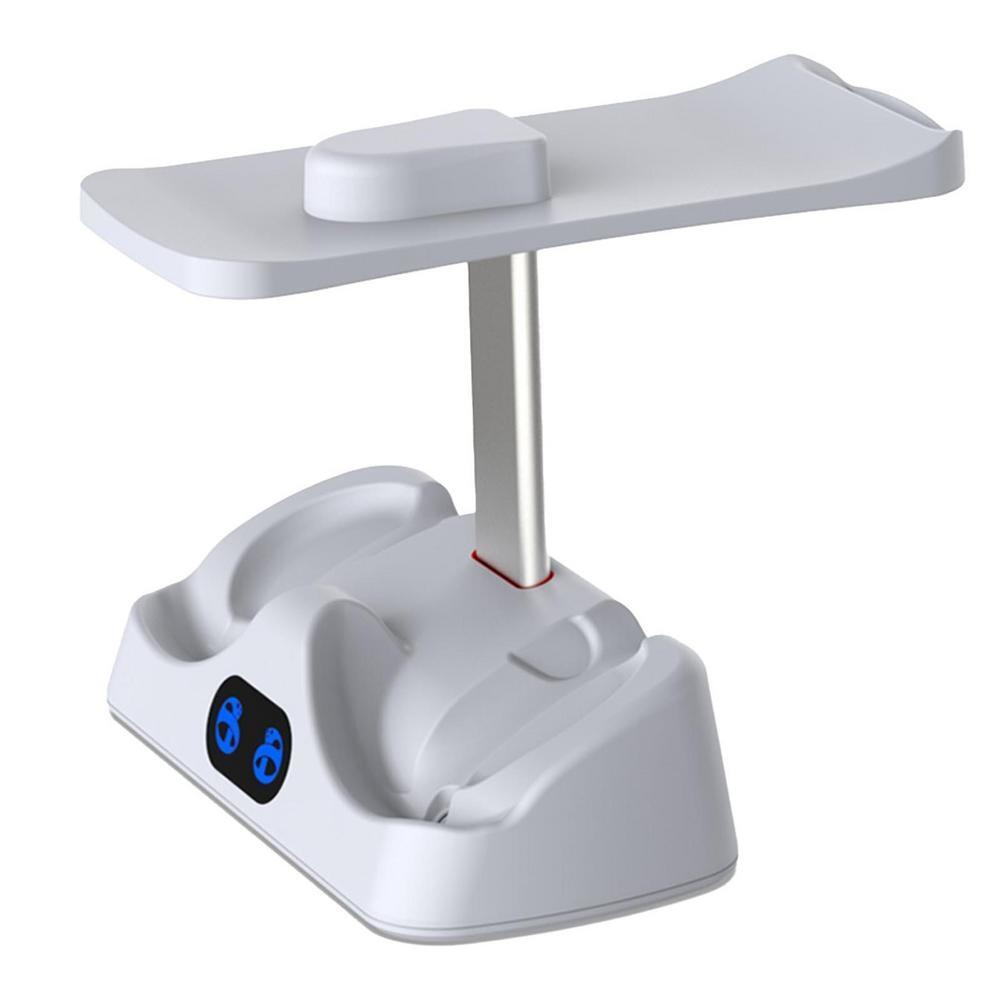 Charging Station Stand Headset Display Rack for Playstation VR2 Controllers Dock