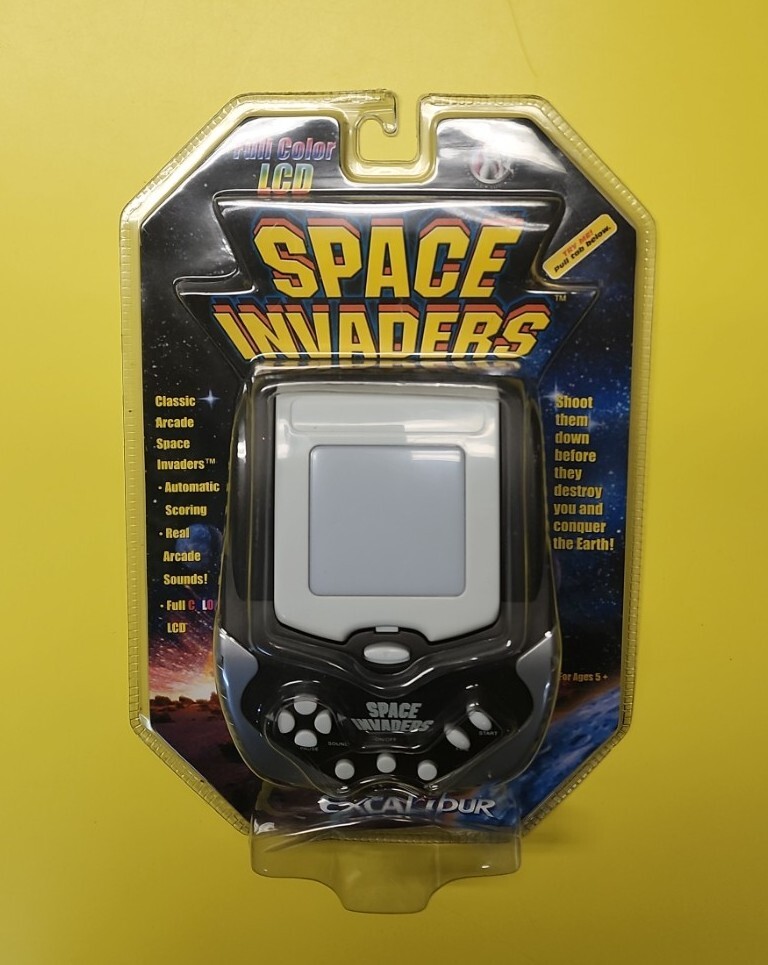 Excaliber Electronics Space Invaders Handheld Electronic Game Model 402-1-CS