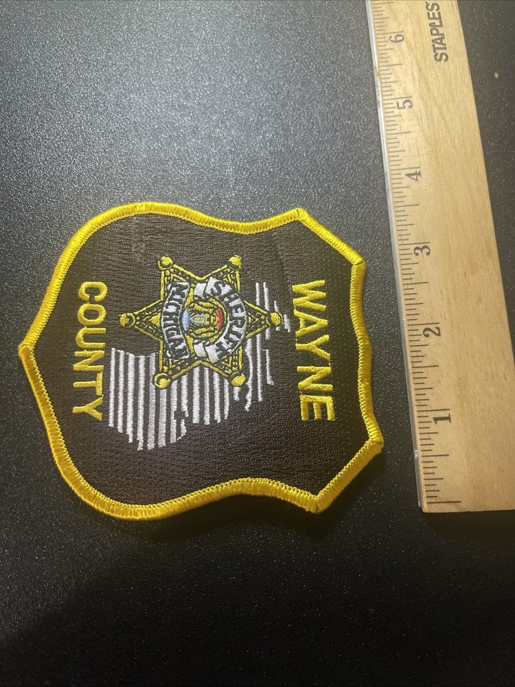 Michigan Wayne County Sheriffs Office Patch Souvenir