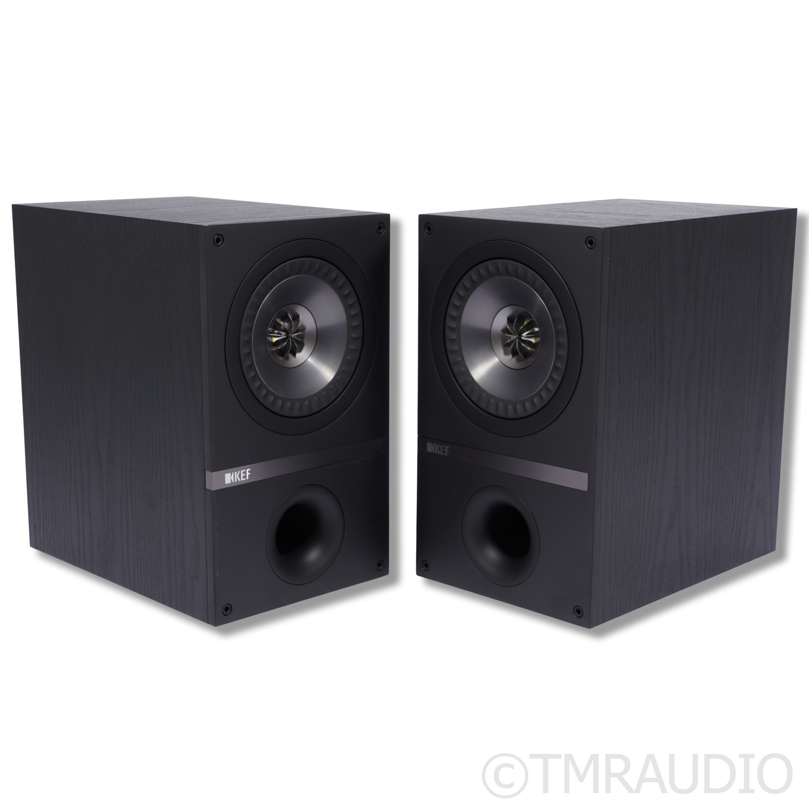 KEF Q100 Bookshelf Speakers; Black Pair