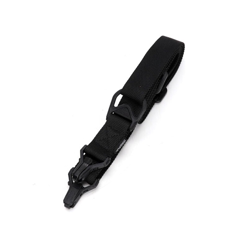 Outdoor MS1 gun strap black - MS1 two-point quick and efficient adjustable sling