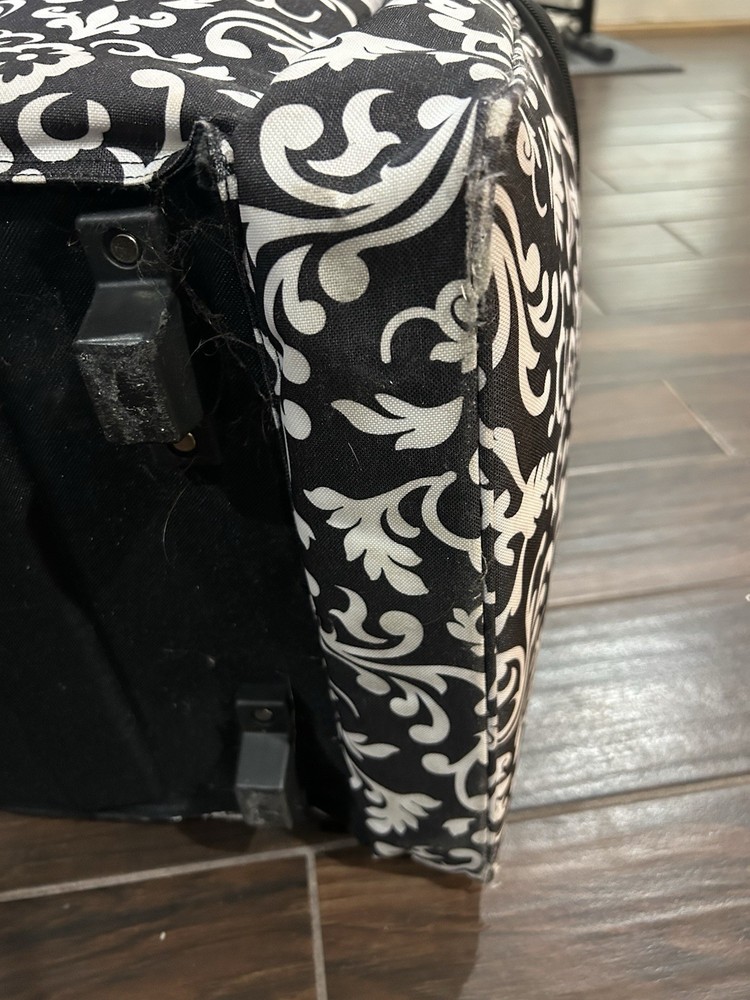 Thirty-One Rolling Thermal Cooler Black Parisian