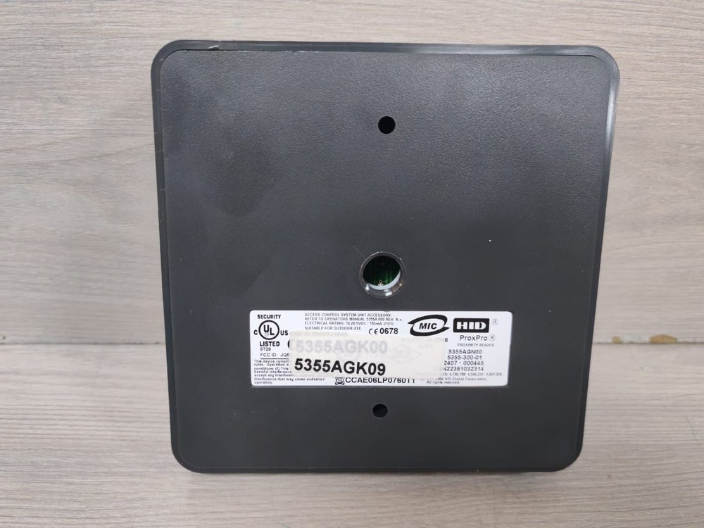 Hid Proxpro 5355AGN00 Proximity Reader w/ 5355AGK09 Keypad Access Control