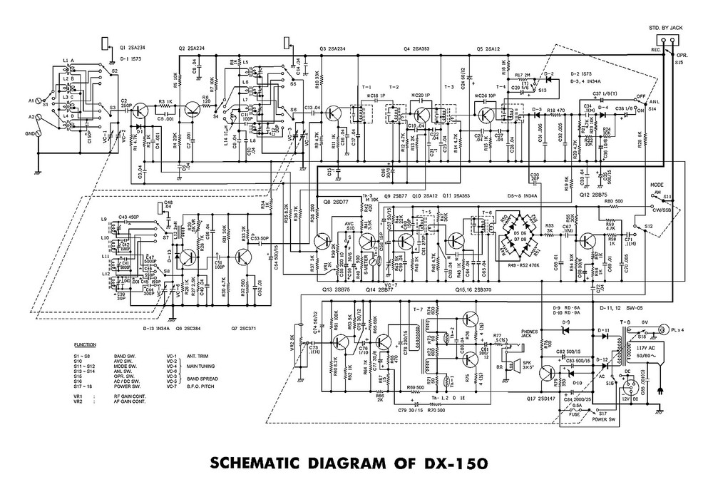 Realistic DX-150 Electrolytic Capacitor rE-Cap Kit - Premium Kit