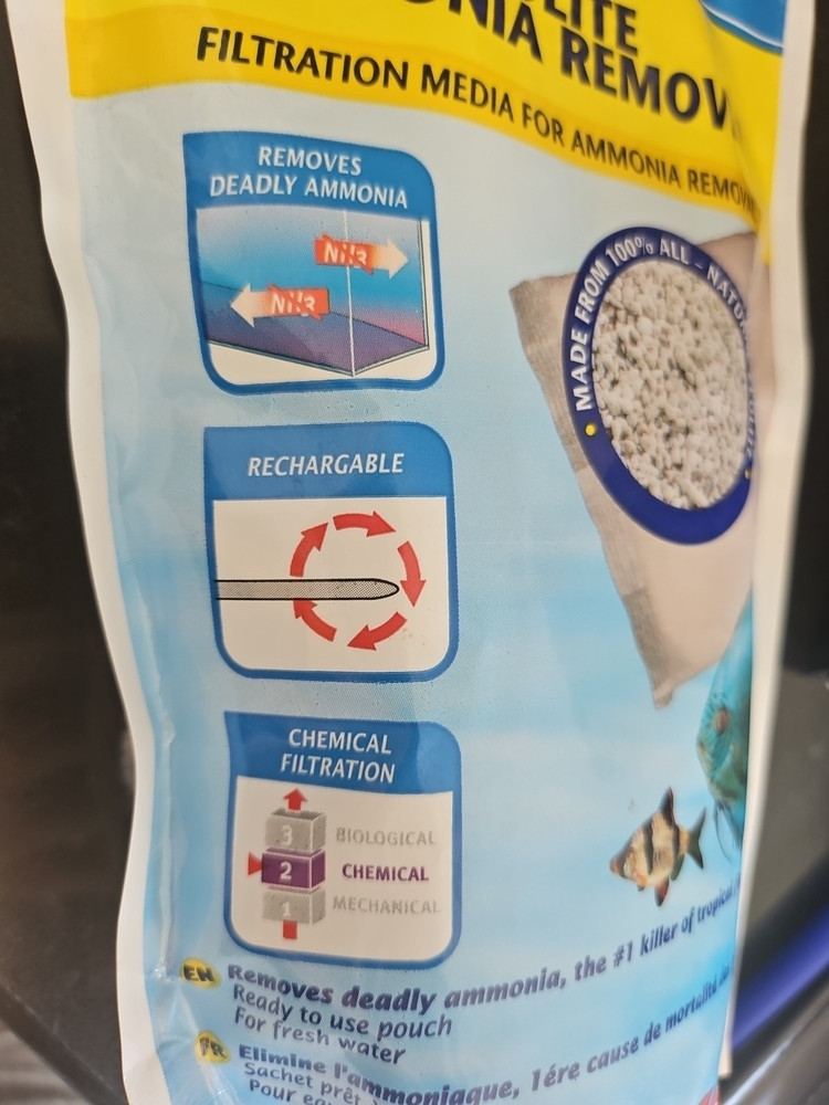 Zeolite Ammonia Remover Size 6 Bag
