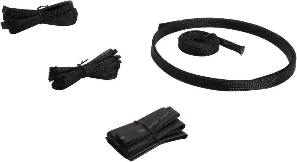 OKGEAR OK430K Black Computer Case Cable Mod Sleeving Kit
