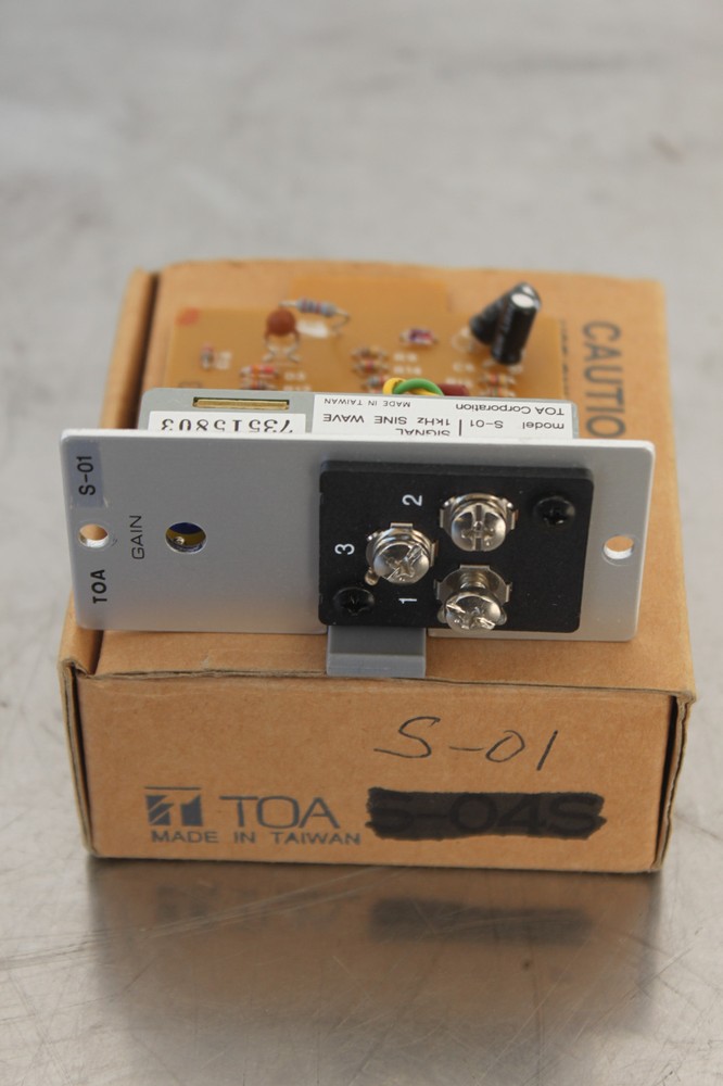 TOA S-01 GAIN MODULE
