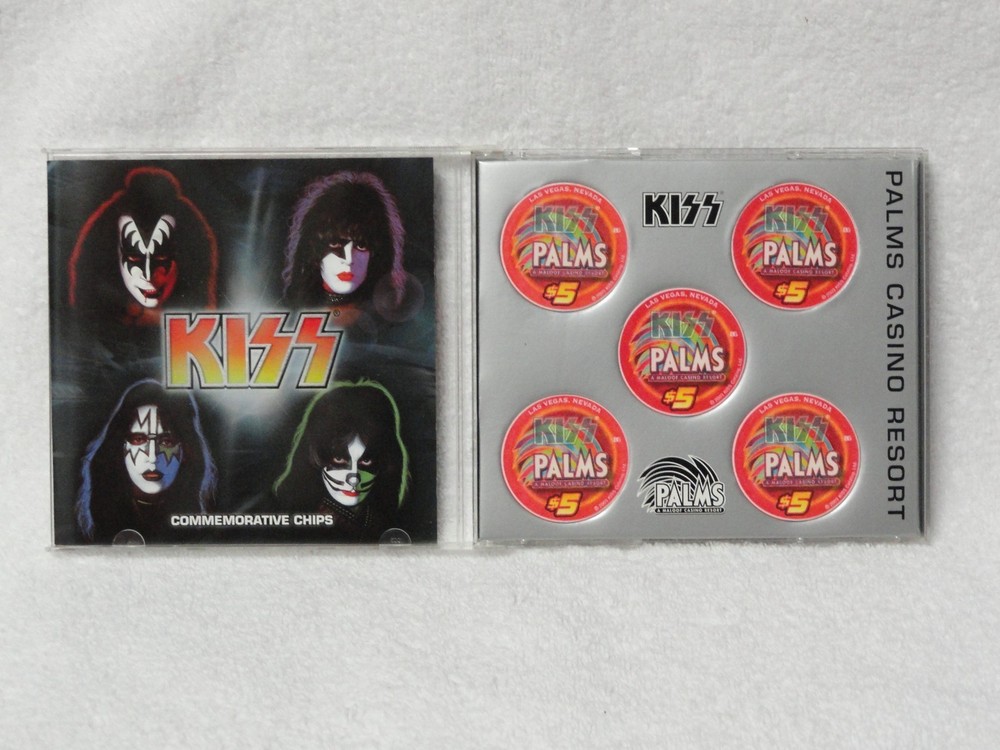 KISS Palms Casino Resort Poker Chips Set