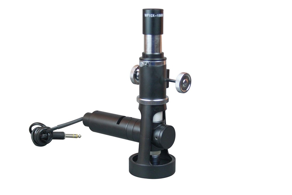 Portable 600X Field Metallurgy Microscope with Backup Battery