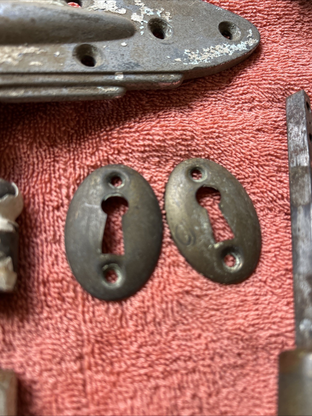 Vintage door hardware