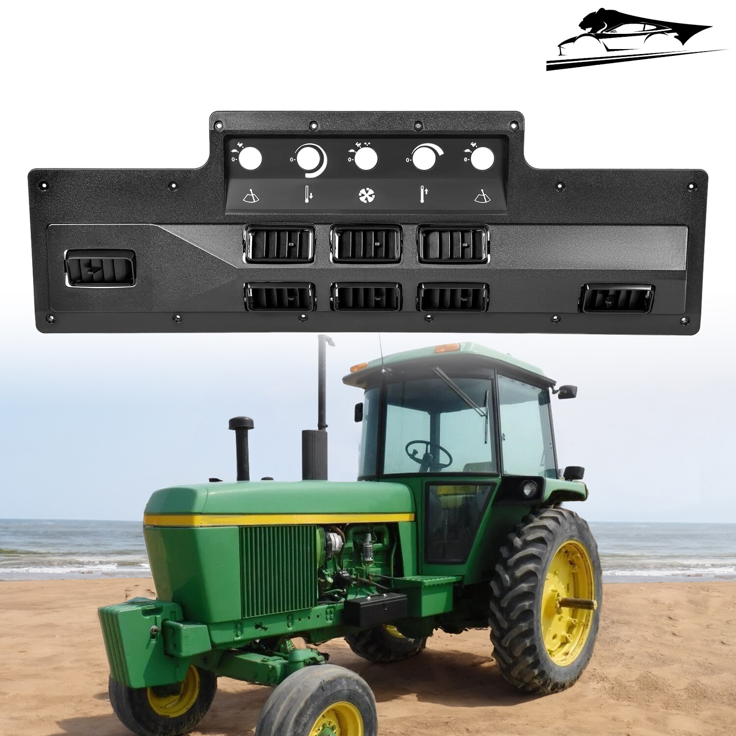 For  John Deere 4030  4040 4230 4240 4430 Combines  4425 ABS  A/C Control Bezel