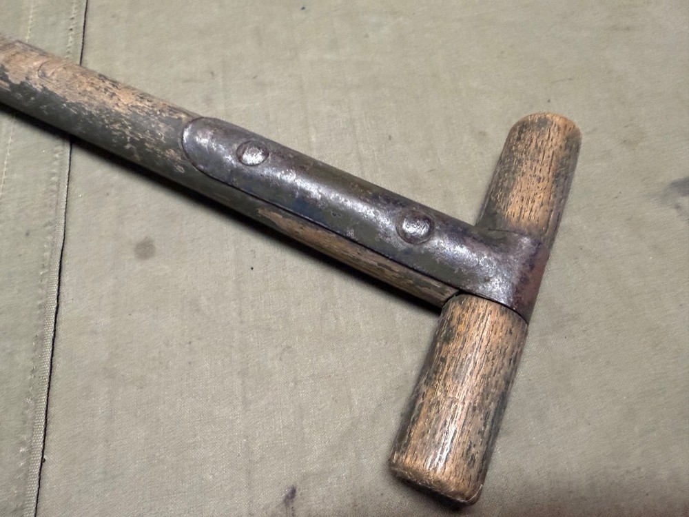 ORIGINAL WWI WWII US ARMY M1910 T-HANDLE FIELD E-TOOL ENTRENCHING SHOVEL