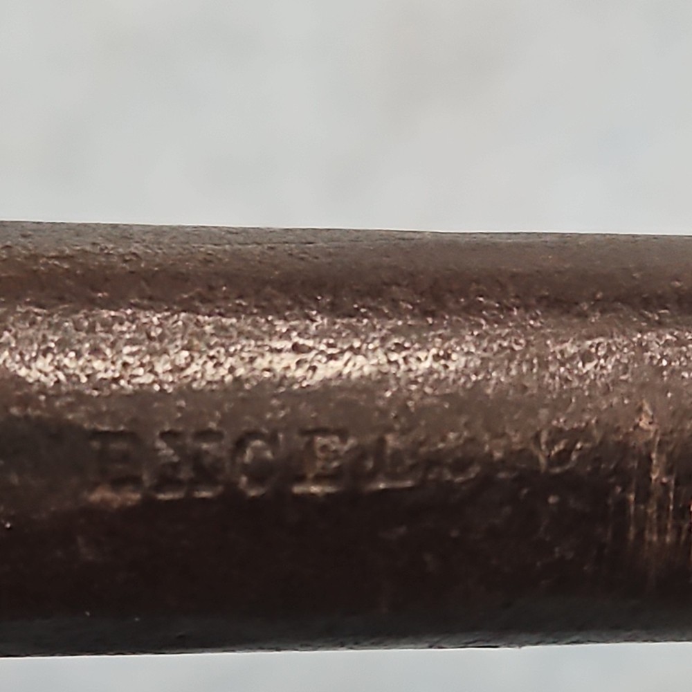Antique 2" Excelsior T-Handle Wood Auger Irwin Pattern Coarse Thread Frame Tool