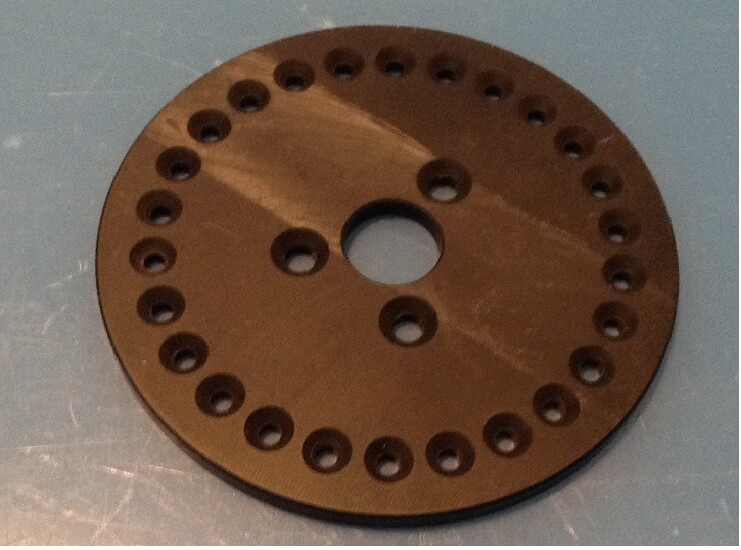 Reproduction WWII German Enigma machine Rollplate