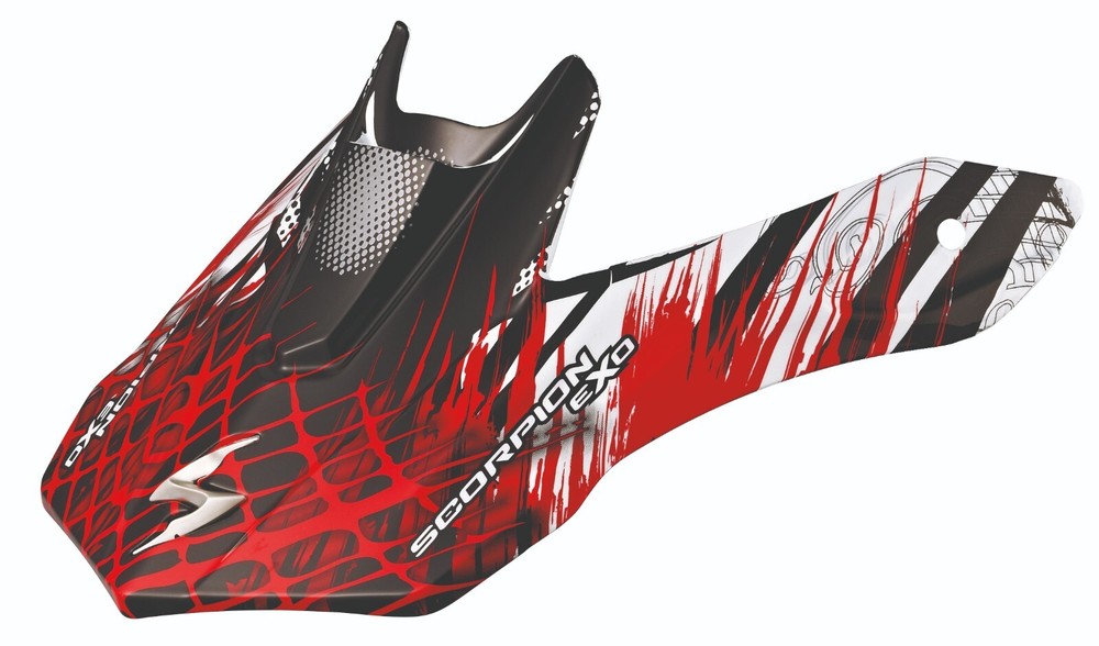 Scorpion EXO VX-34 Off-Road Helmet Replacement Visor Scream Red