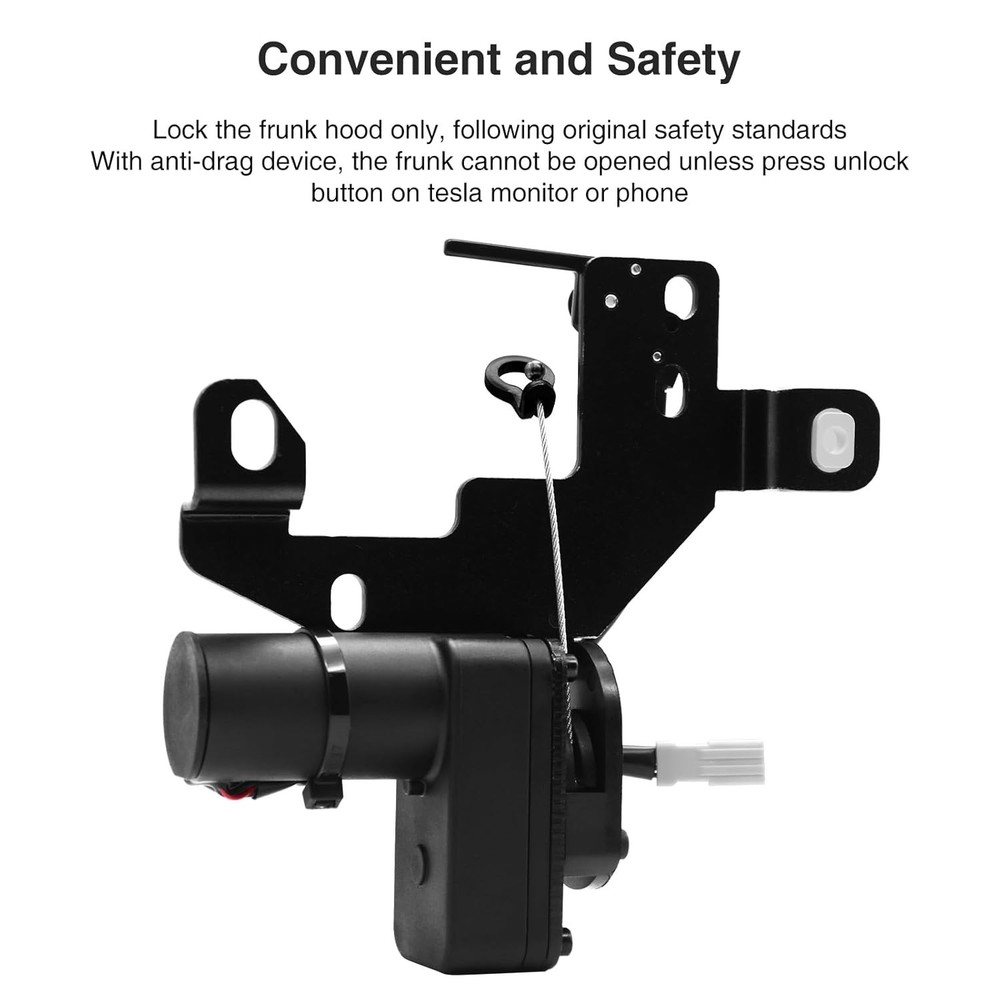 Power Frunk Soft Closing System Tesla ModelY With Electric Auto Suction Function