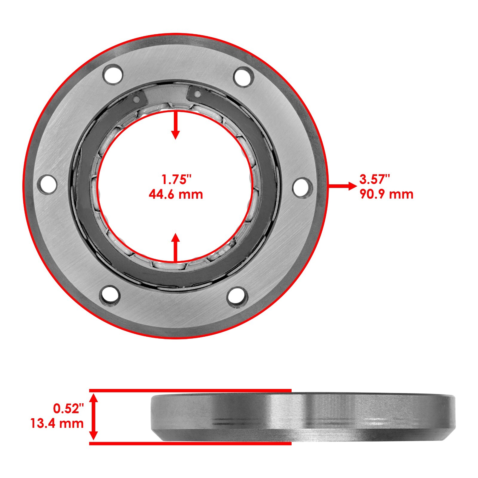 Starter Clutch Sprag Gear Idler Gasket for Honda TRX250 Recon 250 2X4 1997-2001