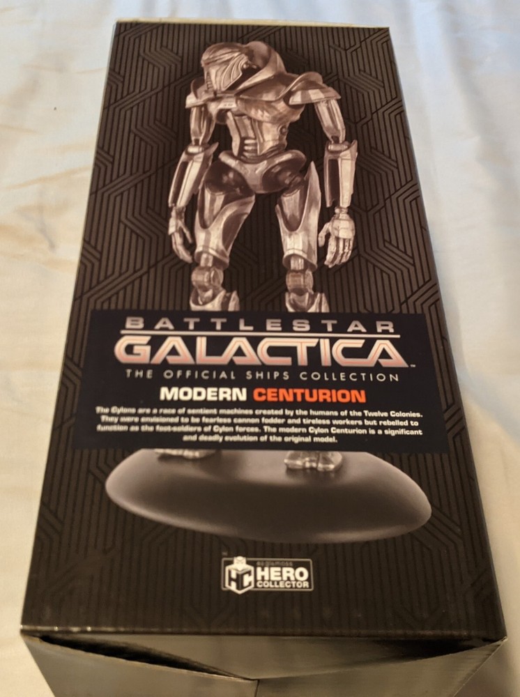 Eaglemoss Battlestar Galactica Modern Centurion Figure. New in Box