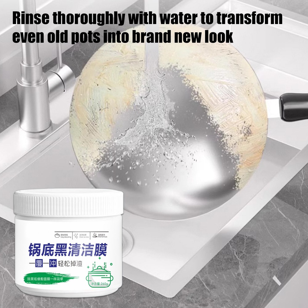Effective Pot and Pan Bottom Cleaner Paste for Cookware Scale Removal
