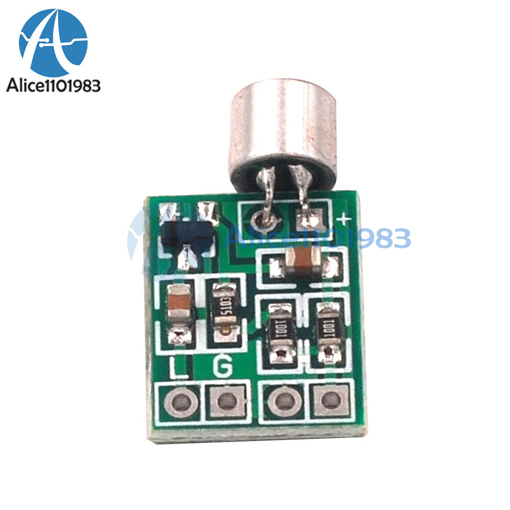 5pcs Mini Microphone Audio Amplifier Module Speaker Circuit Board DC 2.5V-9V