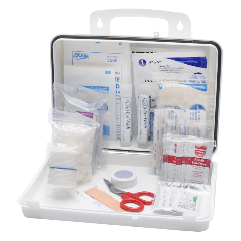 First aid Kit Plastic Box OSHA Class A Fill