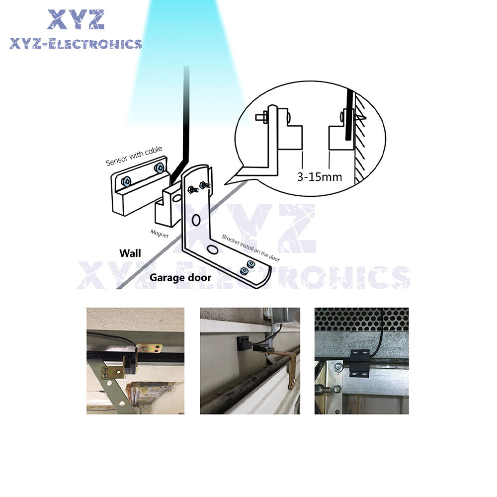 WiFi Smart Garage Door Opener Wireless APP Remote Controller Timer Voice Control