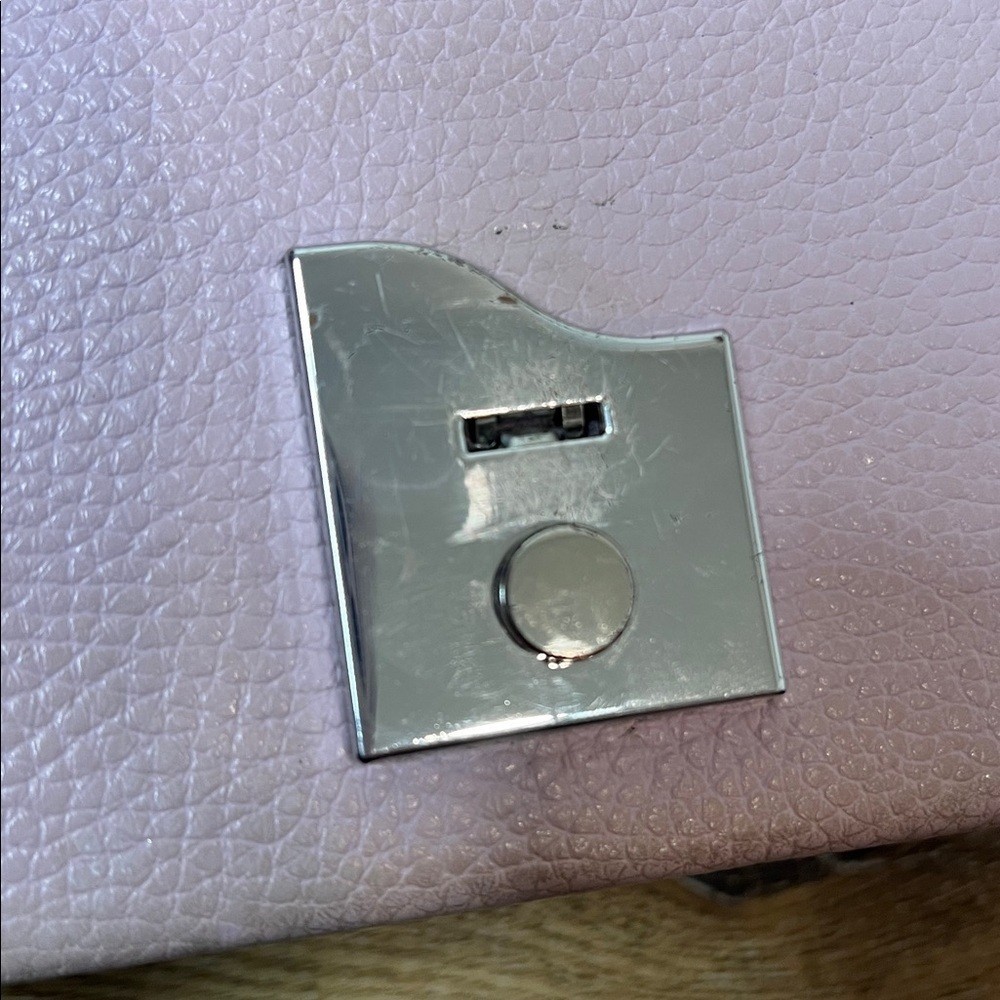 Behno Lavender Leather Mary Bag