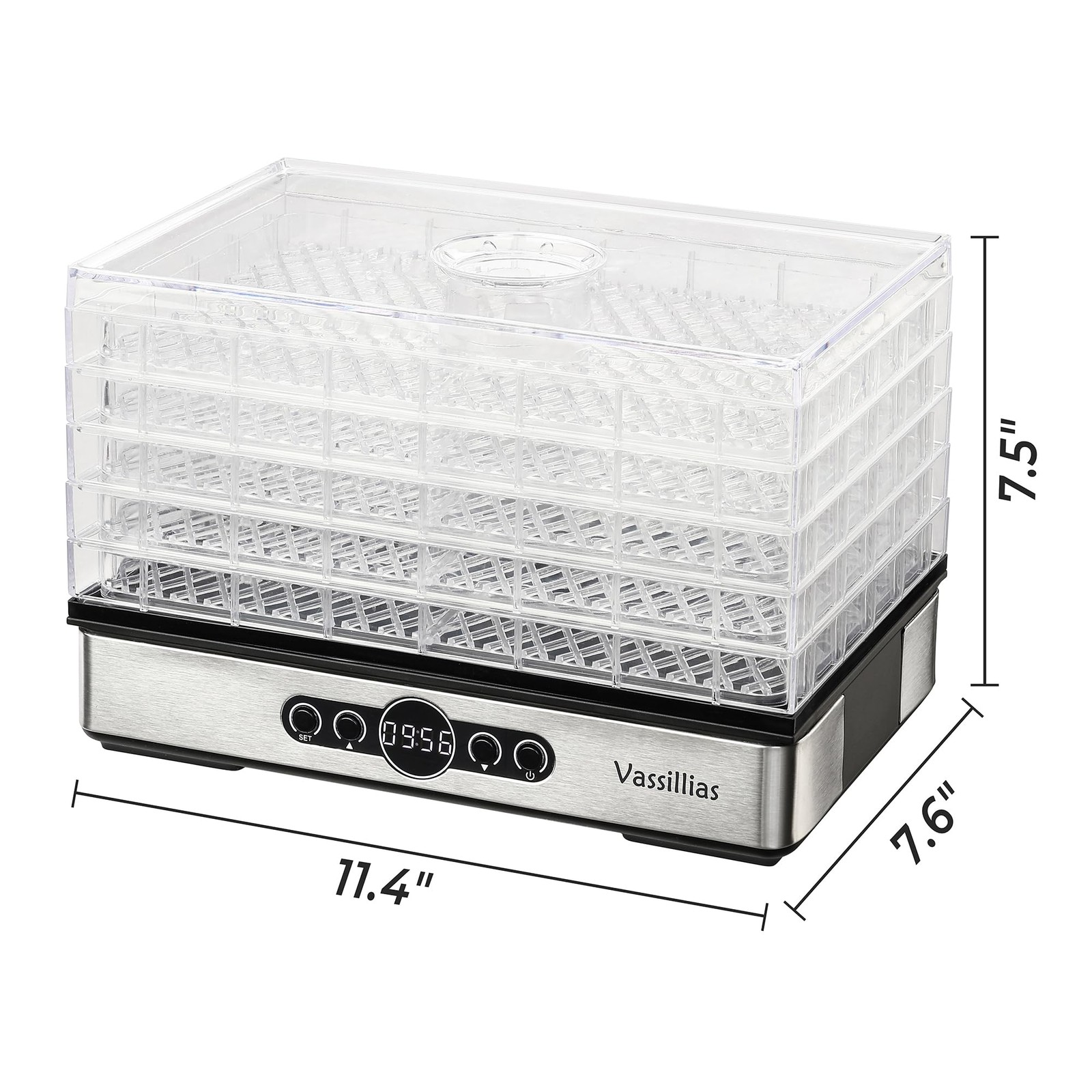 Food Dehydrator Dryer - Dehydrator for Healthy Food, Meat, Jerky, Fruit, Vege...