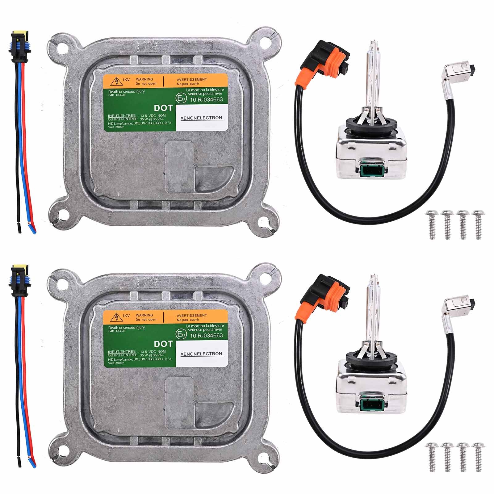 2 Set For Ford Mustang F150 Xenon Ballast&HID Bulb Control Unit Module Computer