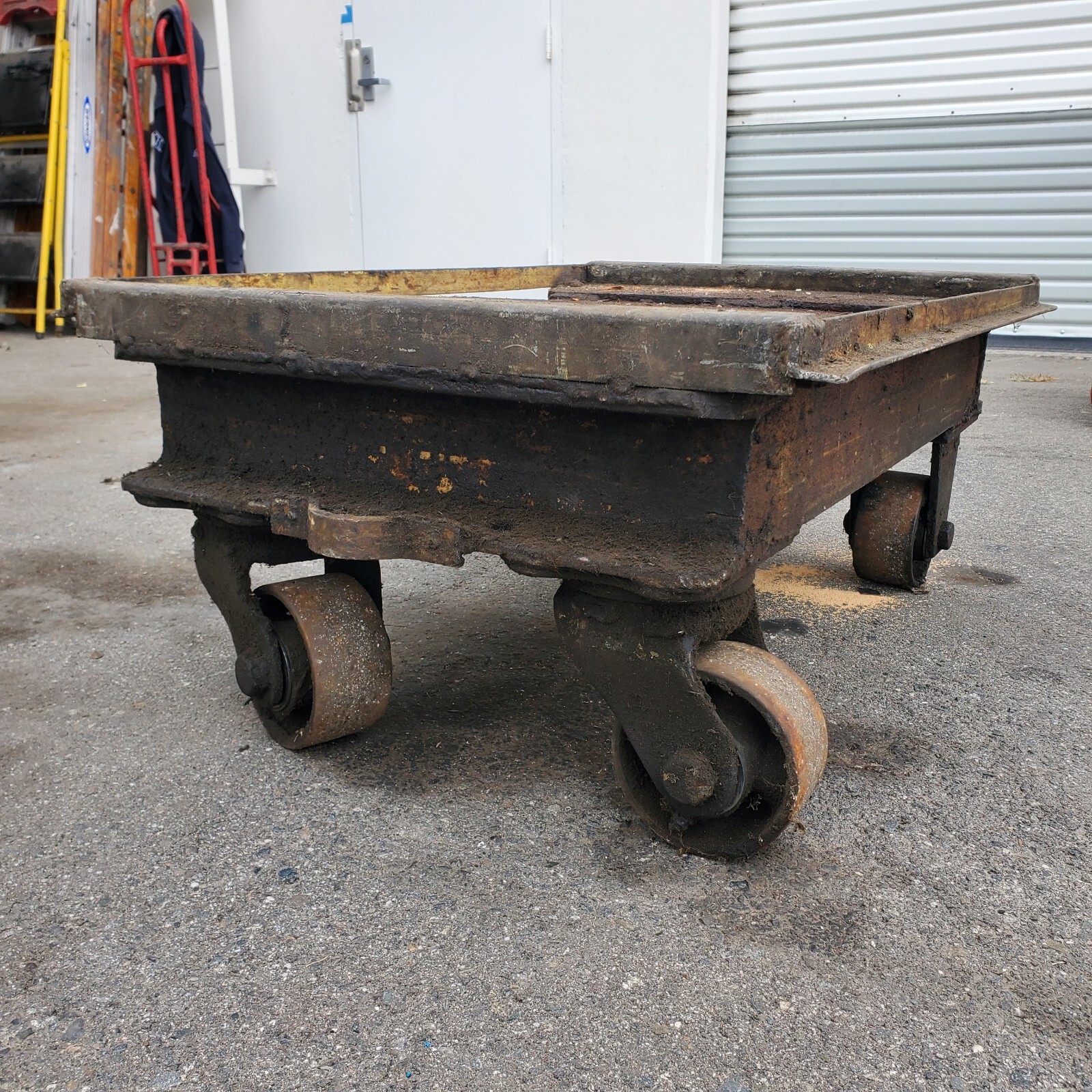 Heavy Duty Steel Industrial Cart Warehouse Material Handling Carts - NO SHIPPING