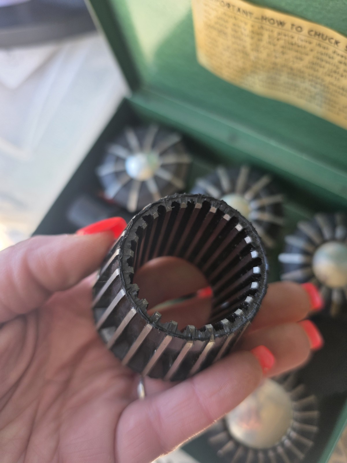 Jacobs Rubber Flex Collet Set 5/8"- 1-3/8"