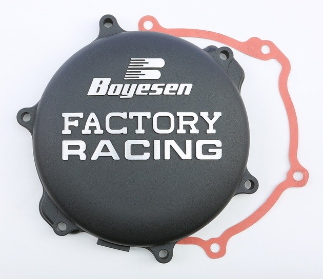 Boyesen Clutch Cover Black for Yamaha YZ125 2005-2019