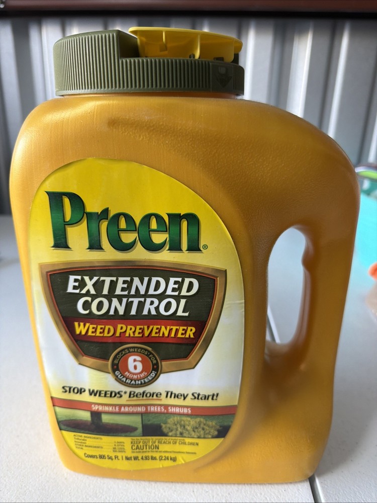 New PREEN Extended control Weed Preventer 4.93 lbs.