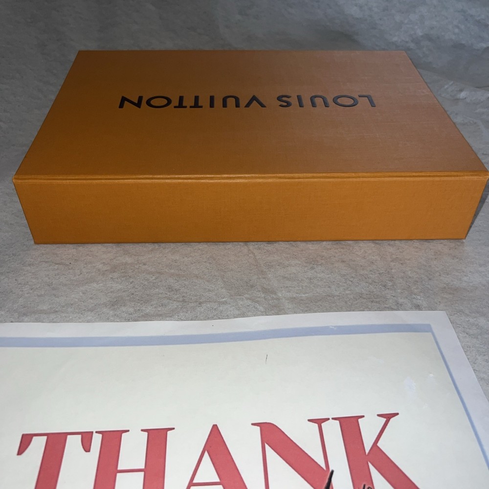 Authentic Louis Vuitton Gift Box With Tissue