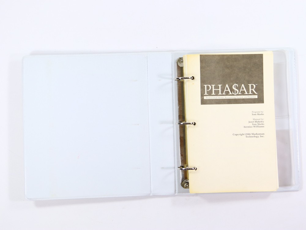 PHASAR for Commodore Amiga - Amiga Version 3.0 from Antic Publishing