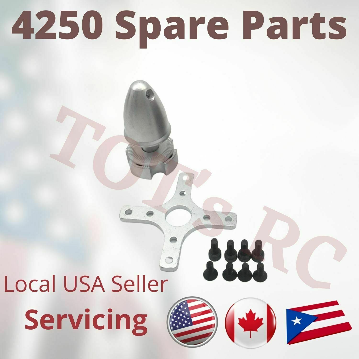 4250 560kv-800kv | 5065 400kv [Power60] Brushless Motor | Monster RC Plane Skate