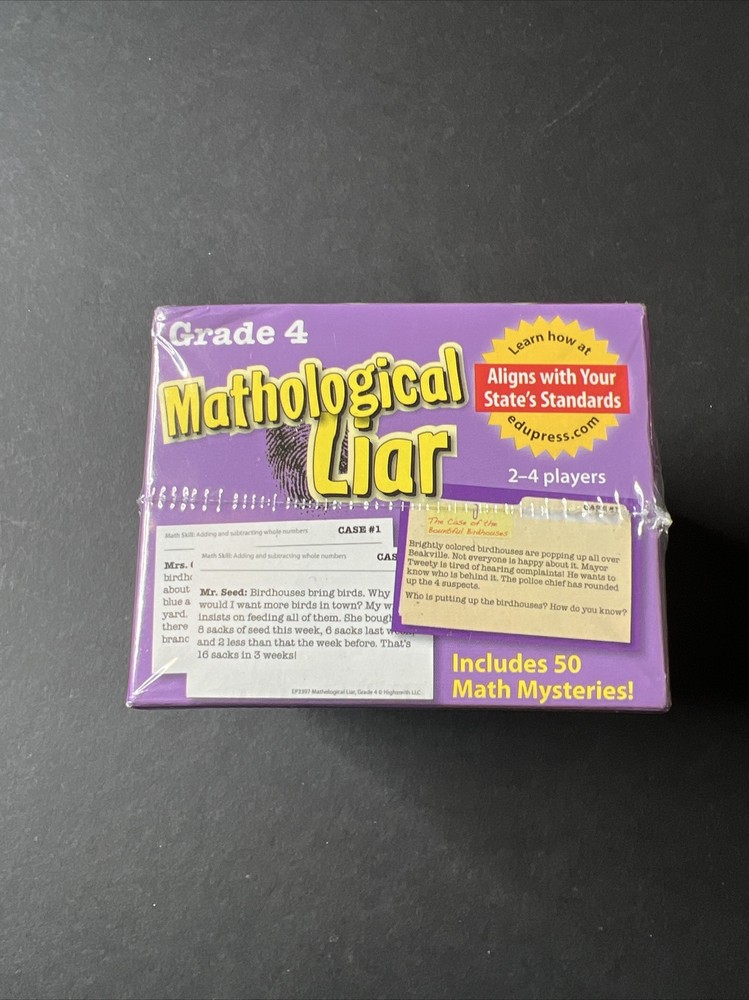 Edupress Mathological Liar, Grade 4