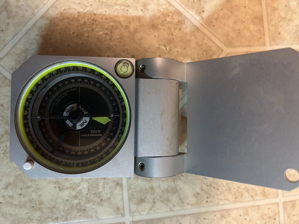 Brunton Axis Transit Silver (0-360° Scale)