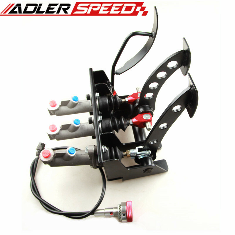 ADLERSPEED High Quality Racing Hydraulic Clutch Brake Bias Pedal Box Assembly