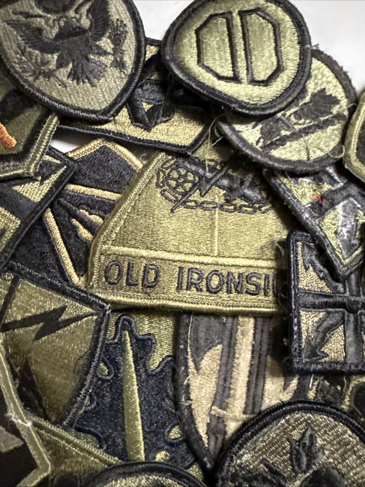 Cold War US Olive Drab Patch 21 Pieces P121