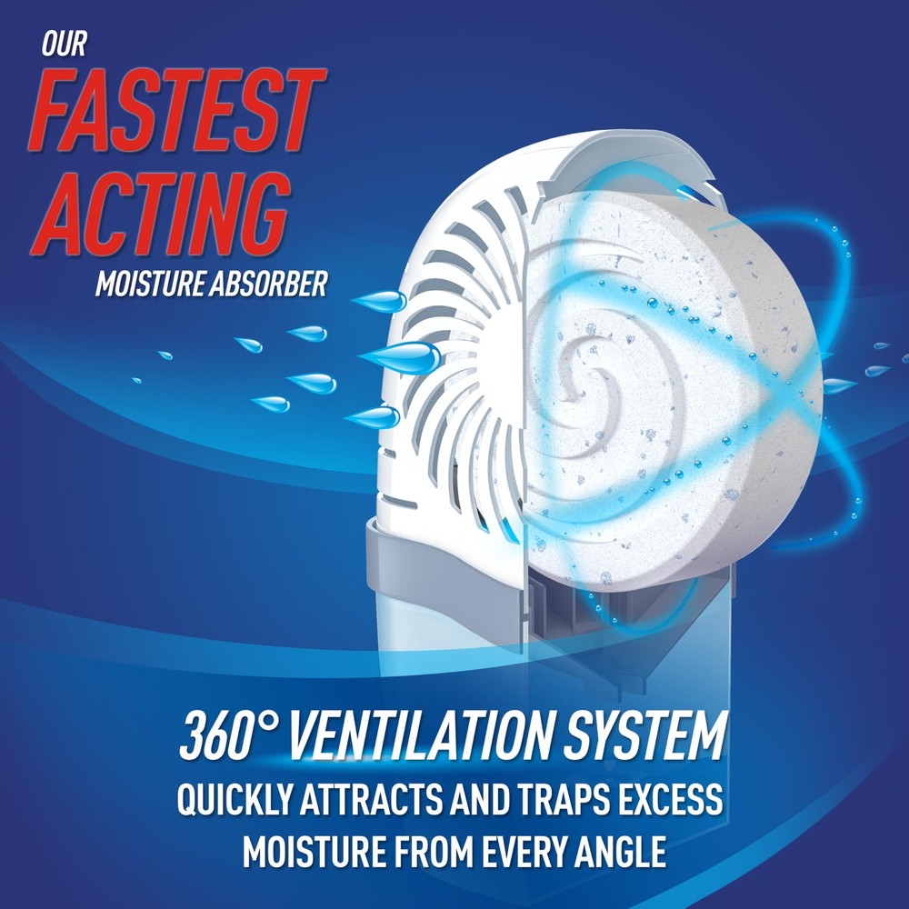 DampRid Moisture Absorber Drop-In Tablet New & Improved, & Improved