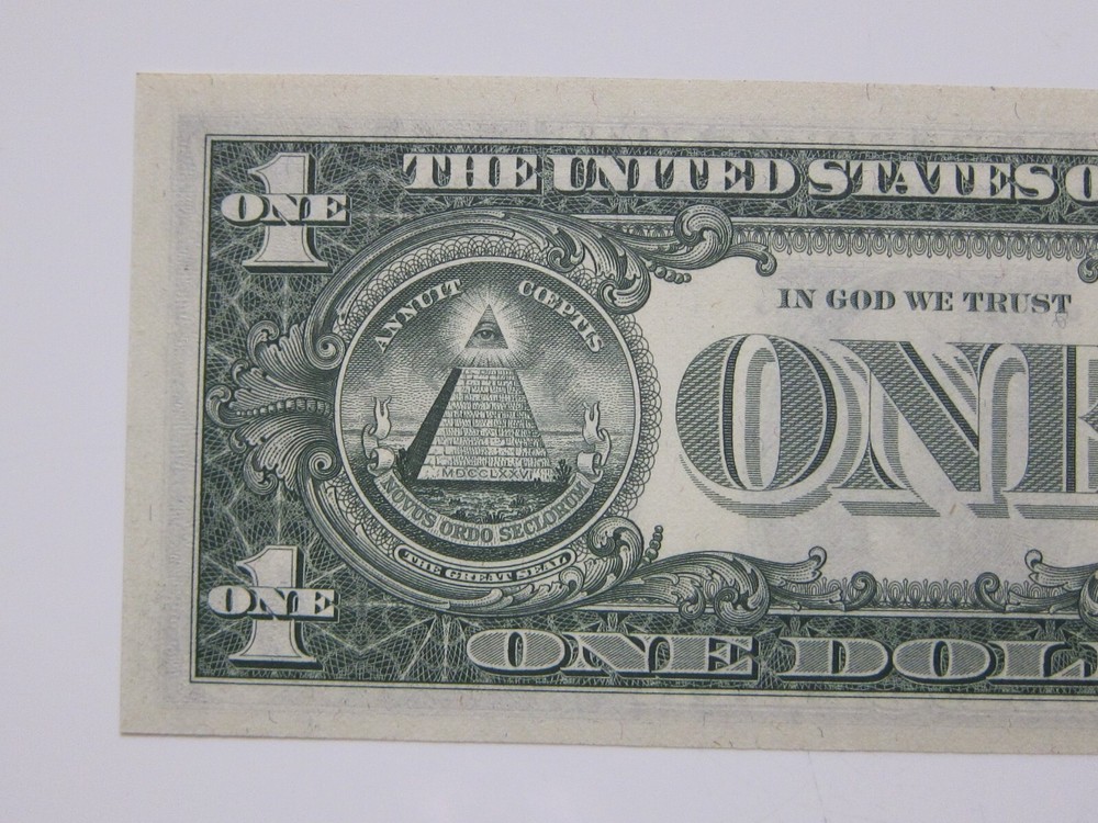 1974 $1 Error Note Insufficient Ink 3rd Printing