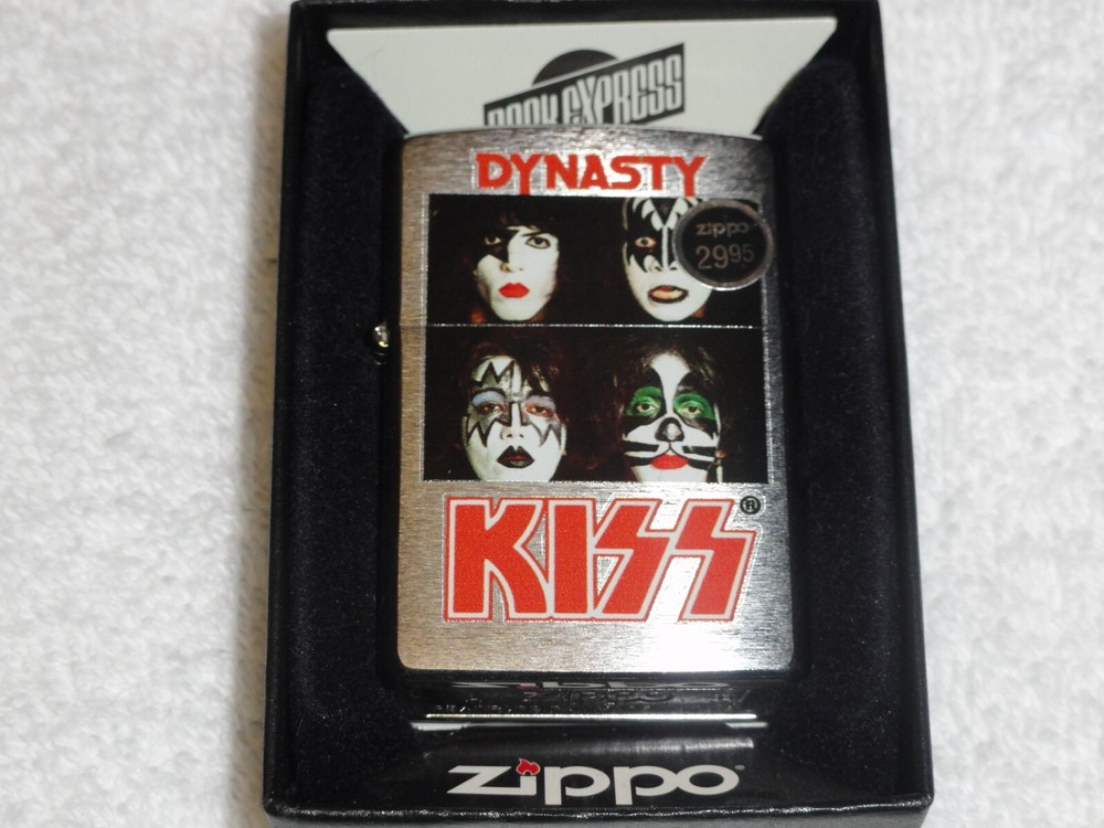 KISS DYNASTY ZIPPO LIGHTER ROCK EXPRESS New in Box